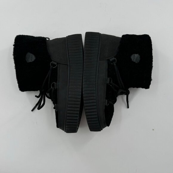 Pajar NWOT Ceria Shearling Waterproof Black Winter Boots Size 5.5 or 36 - Picture 7 of 14